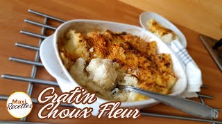 Recette de Gratin de Chou Fleur et Pomme de Terre [upl. by Leelaj]