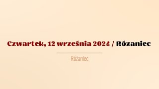 Różaniec  12 września 2024 [upl. by Judye]