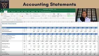 A Basic Course in Financial Modelling for Mining Companies  7 Accounting statements [upl. by Ardiedak]