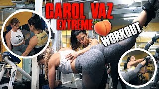 Carol Vaz Extreme Training  How To Grow Your Glutes Hardcore Style [upl. by Paloma]