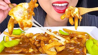 ASMR KFC POUTINE Cheesy Fries amp Gravy ASMR Phan [upl. by Oballa224]