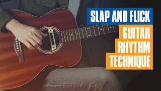 How to Slap Flick on Guitar  Guitar Tricks [upl. by Babette]