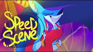 SPEED SCENE  JJs Entrance From Die Young Kesha Animated Video  VivziePop [upl. by De]