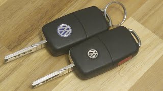 Program VW Key After Battery Change  Synchronizing VW Key FOB [upl. by Airtina456]