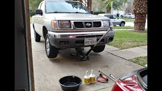 Nissan Frontier Transmission Fluid Change [upl. by Lapointe303]