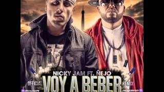 Nicky Jam ft Ñejo Voy a Beber Oficial Remix LETRA [upl. by Uuge]