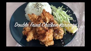 Double Fried Chicken Karaage  How to cook [upl. by Eidur]