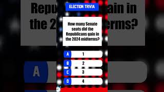 election 2024 trivia quiz quiz shorts election [upl. by Katinka819]