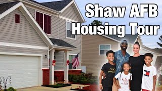 Shaw AFB On base Housing TOUR ShawAFB PCS [upl. by Libenson528]