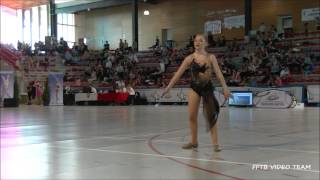 Twirling Bâton FFTB 2016  Finale N2  Minime [upl. by Harias]