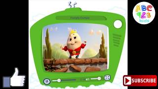 Baby TV Humpty Dumpty Nursery Song for toddlers  ABC 123 Kids [upl. by Epifano507]