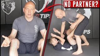 5 Solo Movement Drills for BJJ No Partner Needed [upl. by Auburn]