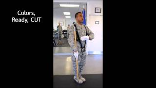 Air Force Honor Guard Tutorial [upl. by Kaycee]