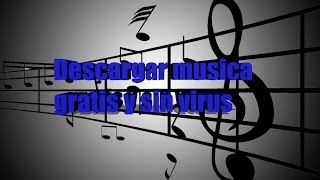 Descargar musica mp3 gratis y sin virus [upl. by Origra]