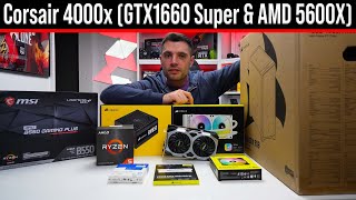 Corsair 4000x PC Build 2022 GTX1660 Super amp AMD Ryzen 5 5600X [upl. by Ablasor]