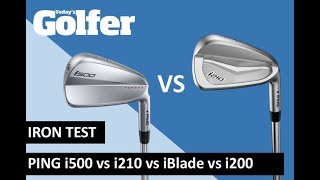 REVIEW Ping i500 and i210 irons [upl. by Yrdua780]