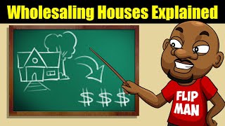 How to Wholesale Houses with No Money or Credit  Explained Step by Step for Beginners [upl. by Ettenor]