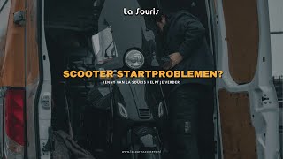 Scooter startproblemen Check de rode schakelaar La Souris [upl. by Asylem]