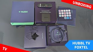 Hubbl TV Unboxng  See the new Foxtel IQ alternative [upl. by Kylen]