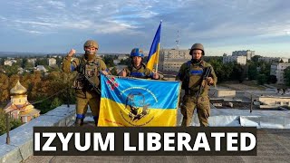 RUSSIAN COLLAPSE IZYUM LIBERATED Current Ukraine War Footage And News With The Enforcer Day 200 [upl. by Akcimat]