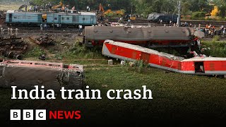 India train crash investigation begins  BBC News [upl. by Hardunn]