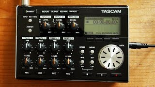 TASCAM DP004 DP006 Digital Multitrack Recording Mix and Master Quick Tutorial  424recordingcom [upl. by Aalst802]