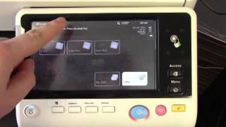 Konica Minolta bizhub C227 C287 C367  how to get meter readings [upl. by Tengler]