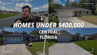 Inside 3 Florida Homes For Sale in Citrus County  Inverness Beverly Hills and Citrus Springs [upl. by Karleen]