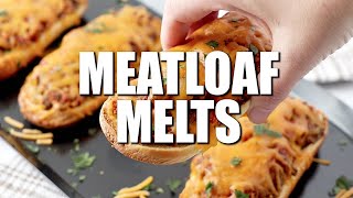 How to make MEATLOAF PATTY MELTS [upl. by Bauske]