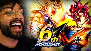 6TH ANNIVERSARY REVEALS LIVE Dragon Ball LEGENDS [upl. by Capwell]