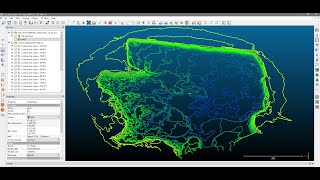 How to generate Contour Lines from point cloud in CloudCompare [upl. by Aerona399]