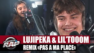 Lujipeka REMIXE quotPas à ma placequot avec son PETIT FRÈRE  PlanèteRap [upl. by Adnyleb]