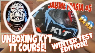 KYT TT COURSE WINTER TEST EDITION  JAUME MASIA UNBOXING amp IN DEPTH REVIEW [upl. by Peih]