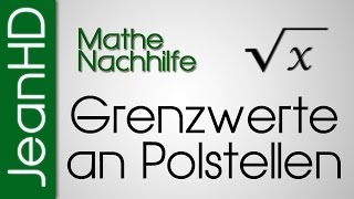 Mathe Nachhilfe  Grenzwerte an Polstellen  Gebrochenrationale Funktionen  Analysis [upl. by Kerat]