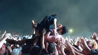 Crowd Surfer Surfing  Blue Ridge Rock Festival 2019 A Day To Remember Live [upl. by Skeie]