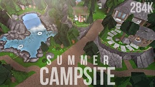 Bloxburg Summer Campsite 284K [upl. by Dempsey]