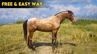 Proper Way To Get Free Missouri Fox Trotter Horse Early  RDR2 [upl. by Tien]