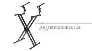 DoubleX Keyboard Stand w 2nd Tier  KS7292 [upl. by Rehctelf]