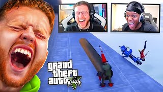 SIDEMEN BEST GTA MOMENTS [upl. by Darrey]