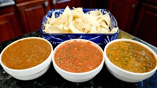 How to make THE BEST Mexican Salsa Roja Recipe  Boiled Fresh Roasted Salsa [upl. by Immanuel]