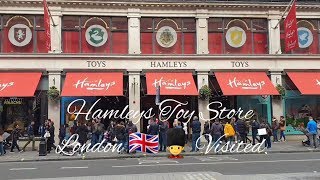 Tour of London  Hamleys Toy Shop [upl. by Hurleigh779]