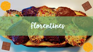 FLORENTINES MADE BY GWENS COOKING CLUB [upl. by Eiuqram217]