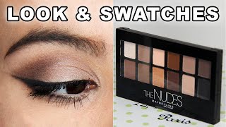 Maybellines The Nudes Palette A MustHave or Drugstore Flop [upl. by Irap]