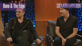 Bono and The Edge Interview and Performance  The Late Late Show [upl. by Fairlie]