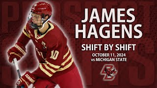 James Hagens vs Michigan State  Oct 11 2024  NCAA Debut [upl. by Silvestro]