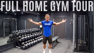 I built my DREAM HOME GYM  Full Home Gym Tour [upl. by Ronoel693]