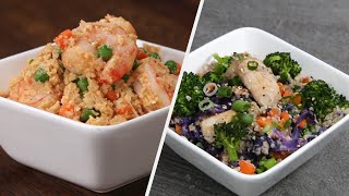 Easy amp Healthy Cauliflower Rice Recipes [upl. by Aillicsirp]