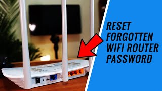 How to Reset Forgotten WiFi Router Password [upl. by Tedie479]