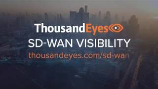 ThousandEyes SD WAN Demo Overview [upl. by Tate]