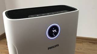 Oczyszczacz i nawilĹźacz powietrza PHILIPS AC 272950 wymiana filtra wody recenzja PL [upl. by Pattison775]